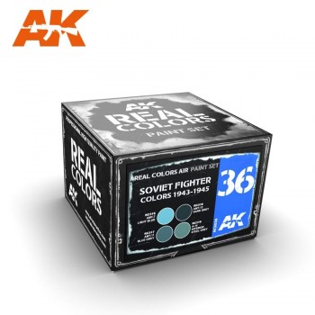 AK REAL COLORS SOVIET FIGHTER COLORS 1943-1945 RCS036